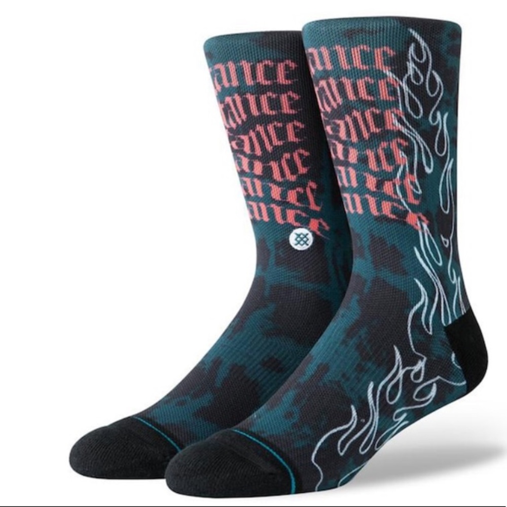 Stance Flame Crew Height Socks